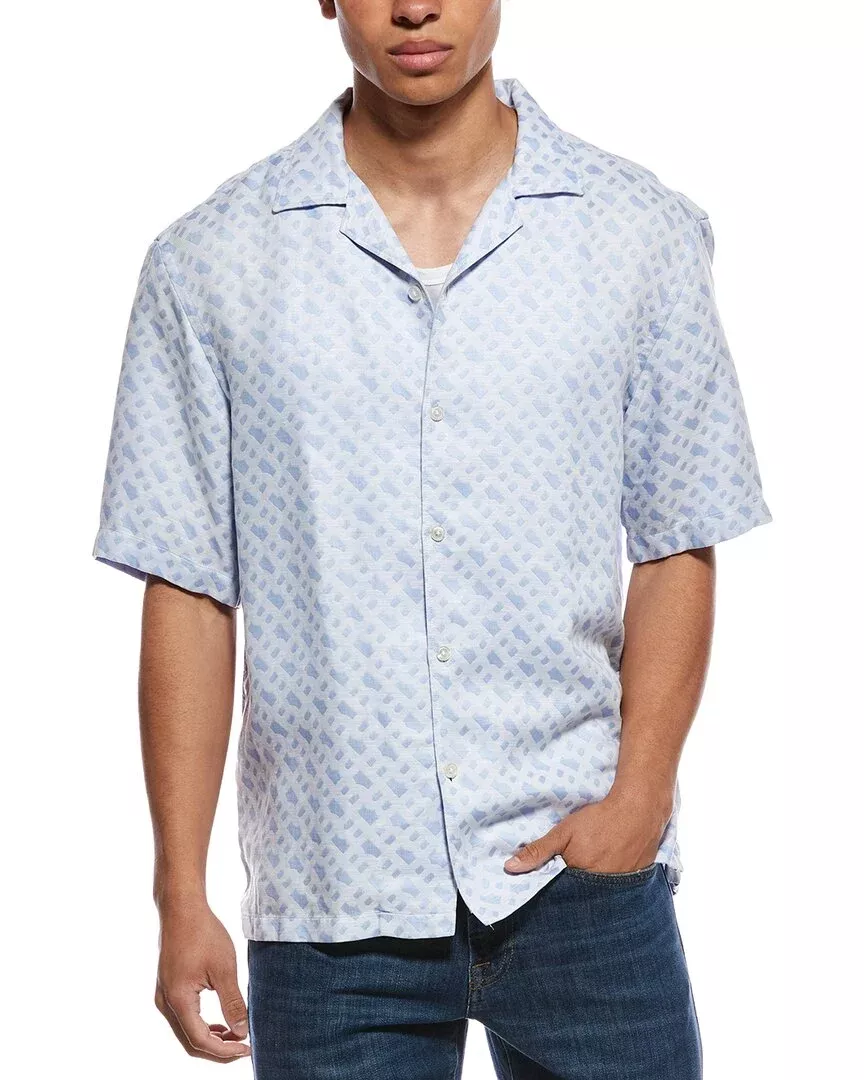 Boss Hugo Boss Lars Linen-Blend Shirt