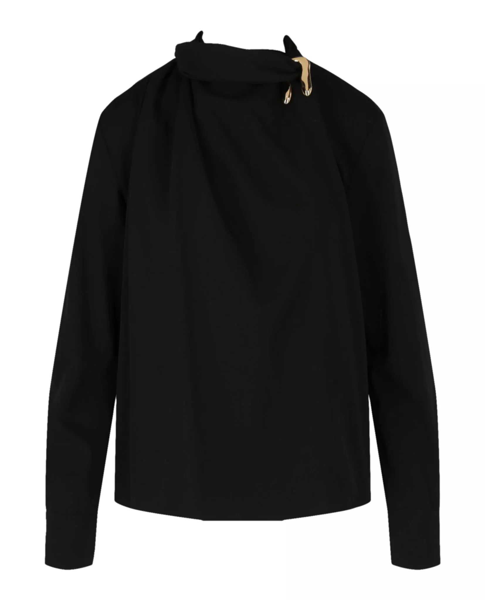 Bottega Veneta Womens Draped Blouse
