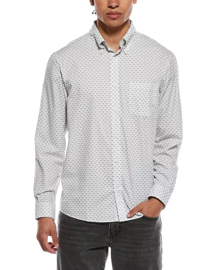 Brooks Brothers Friday Geo Pattern Shirt