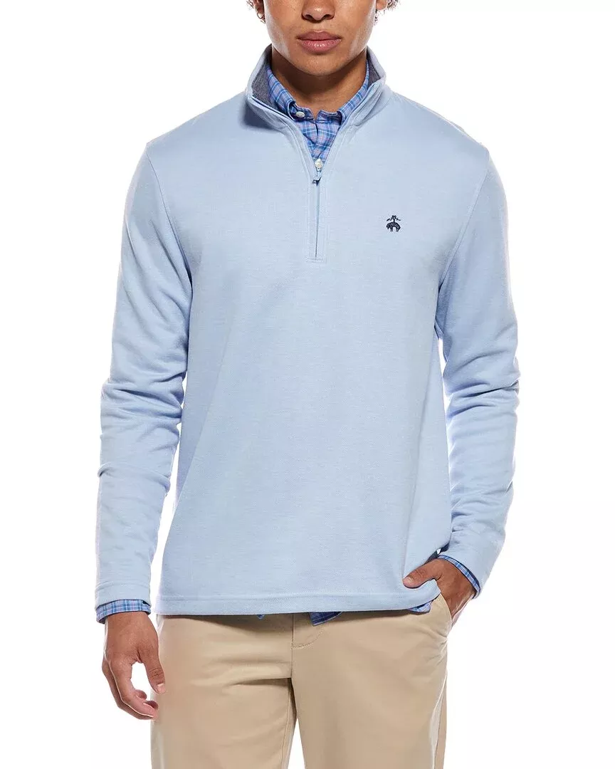 Brooks Brothers Pique 1/2-Zip