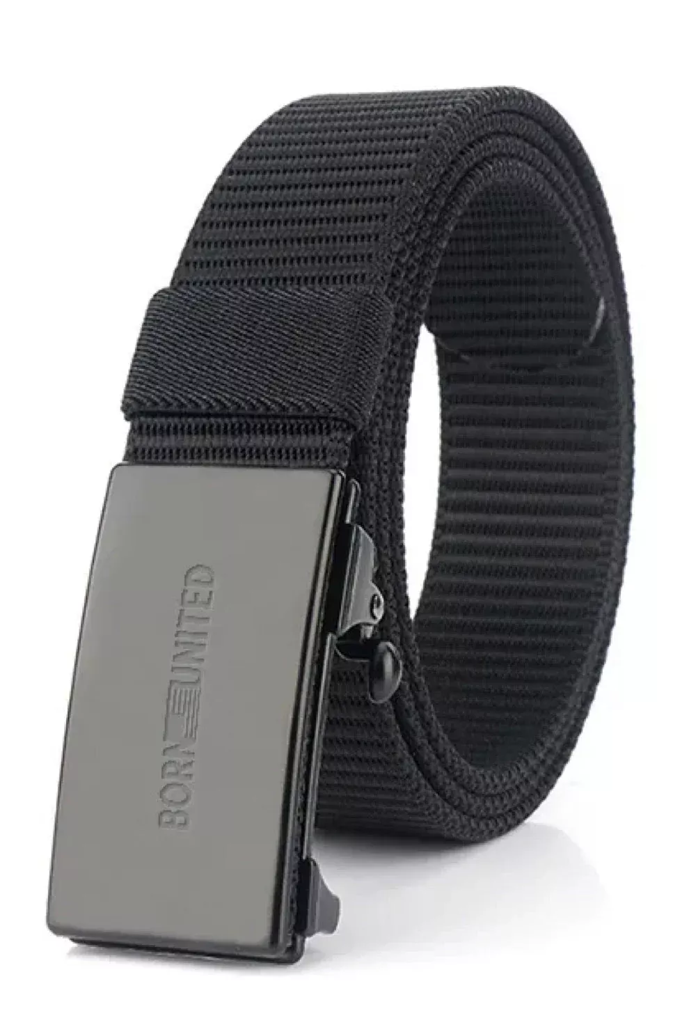 BU Logo Belt - Black