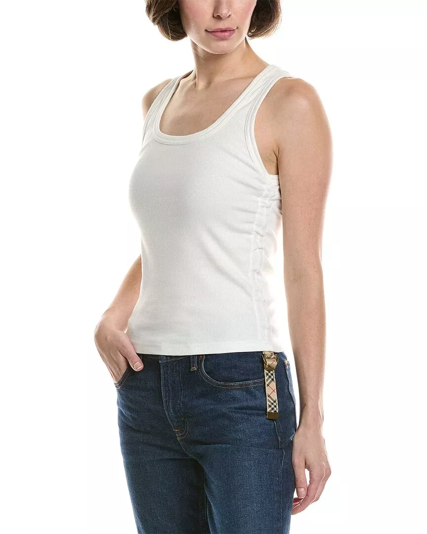 Burberry Check Cotton Tank Top