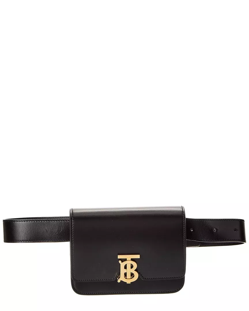 Burberry Tb Leather Belt Bag (Authentic Pre-Loved)