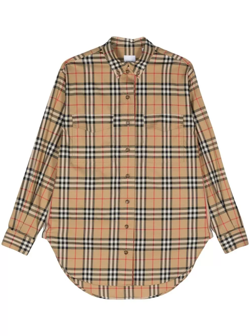 Burberry Women's Vintage Check Pattern Shirt