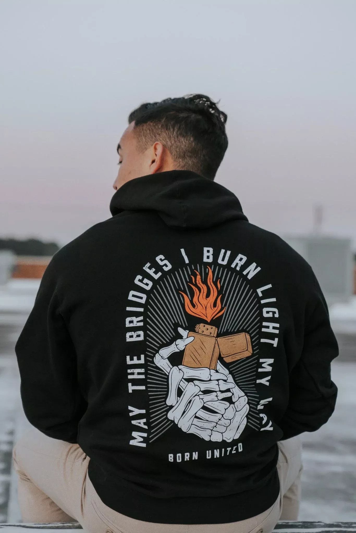 Burning Bridges Hoodie
