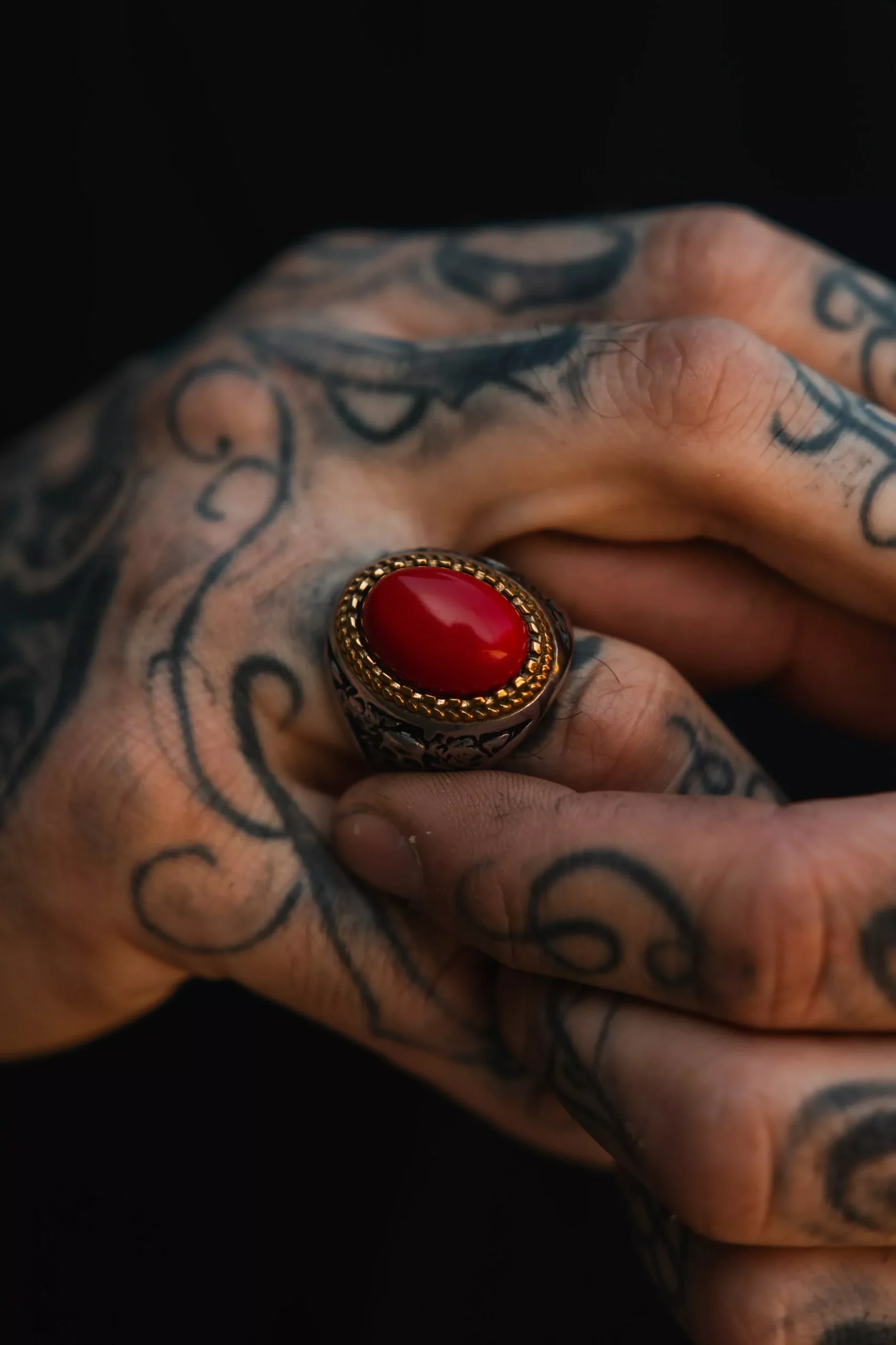 Burning Rose Ring