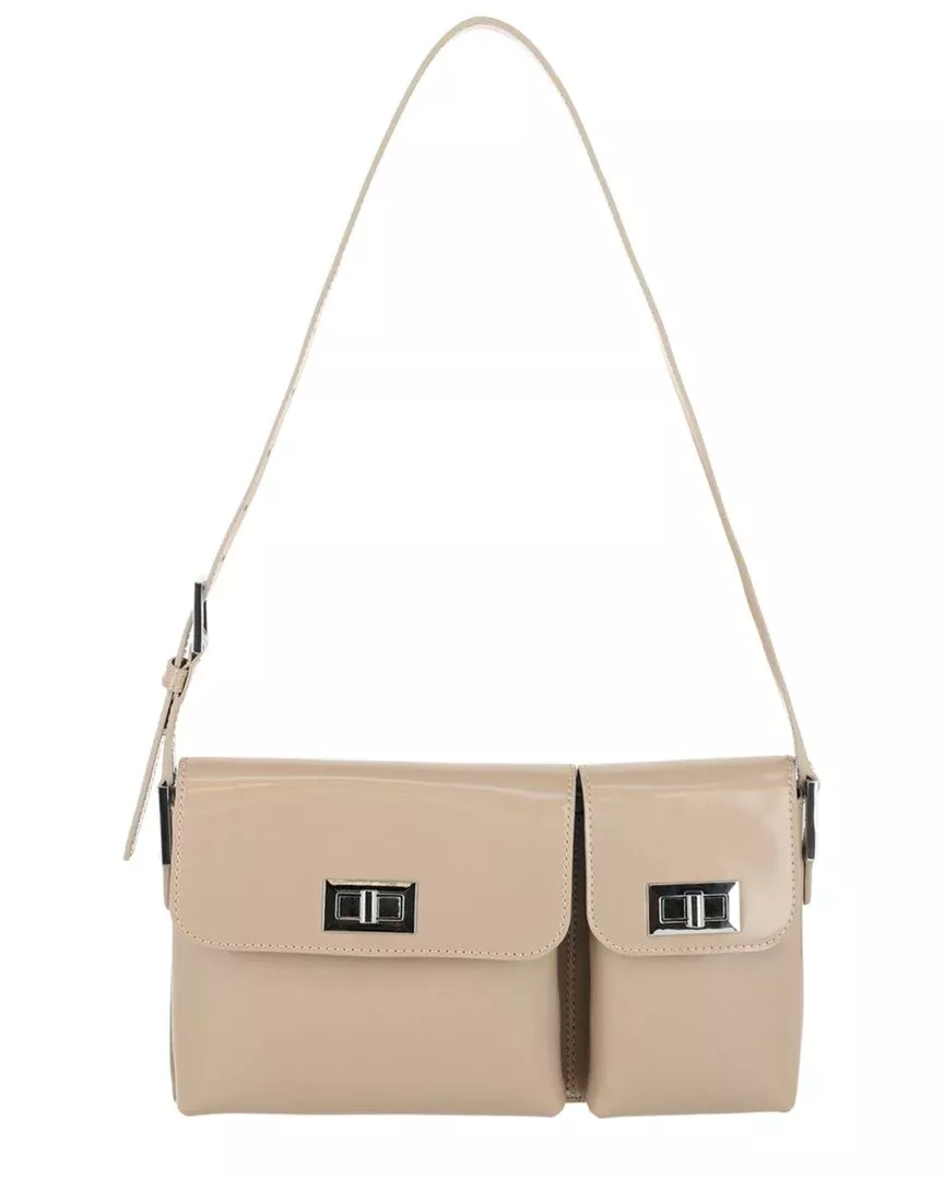 By Far Billy Patent Leather Shoulder Bag