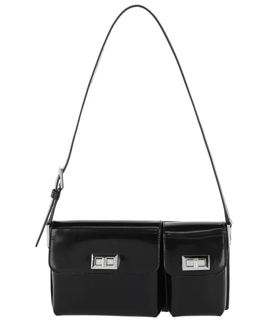 By Far Billy Patent Shoulder Bag