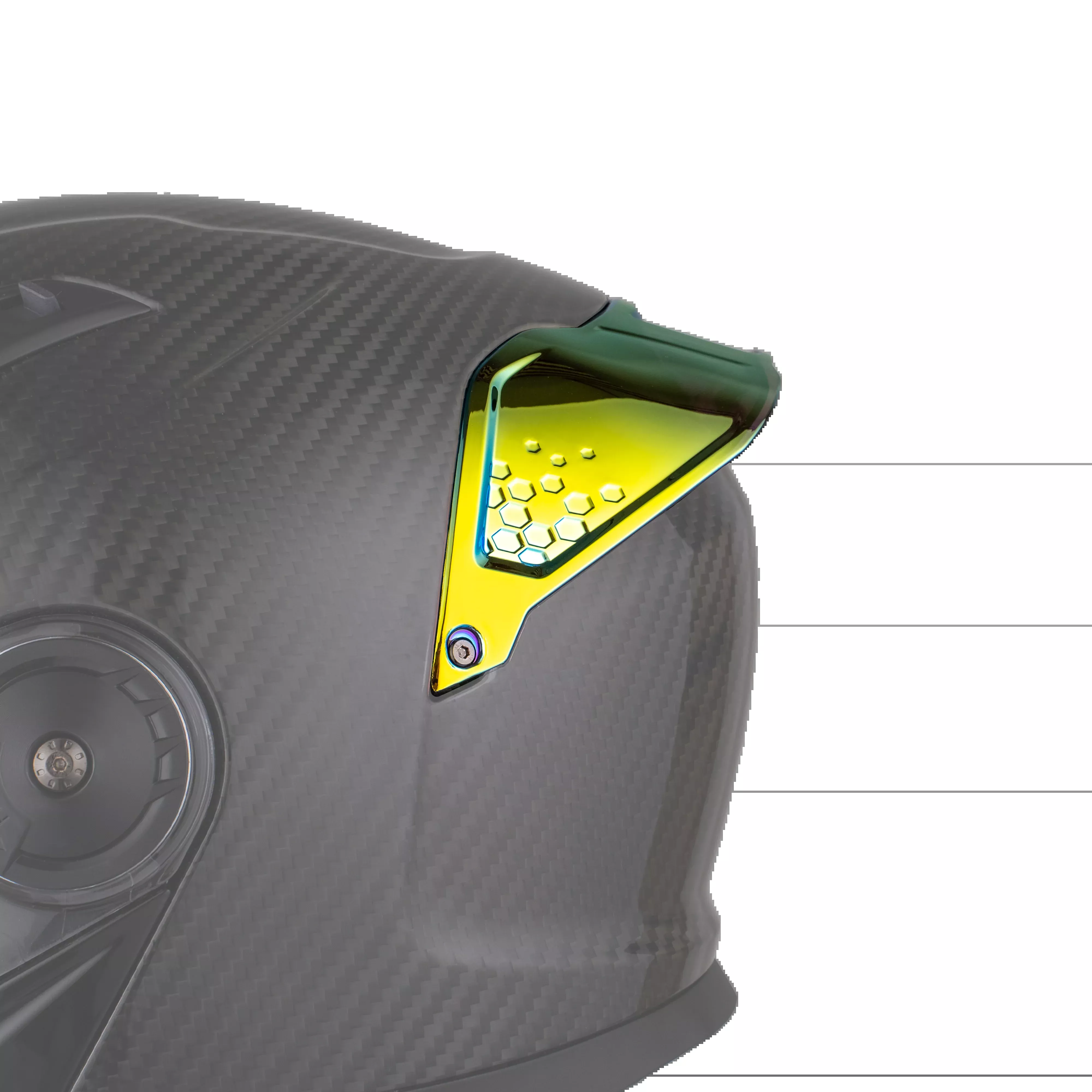 C6 Rear Spoiler Revo- Gold