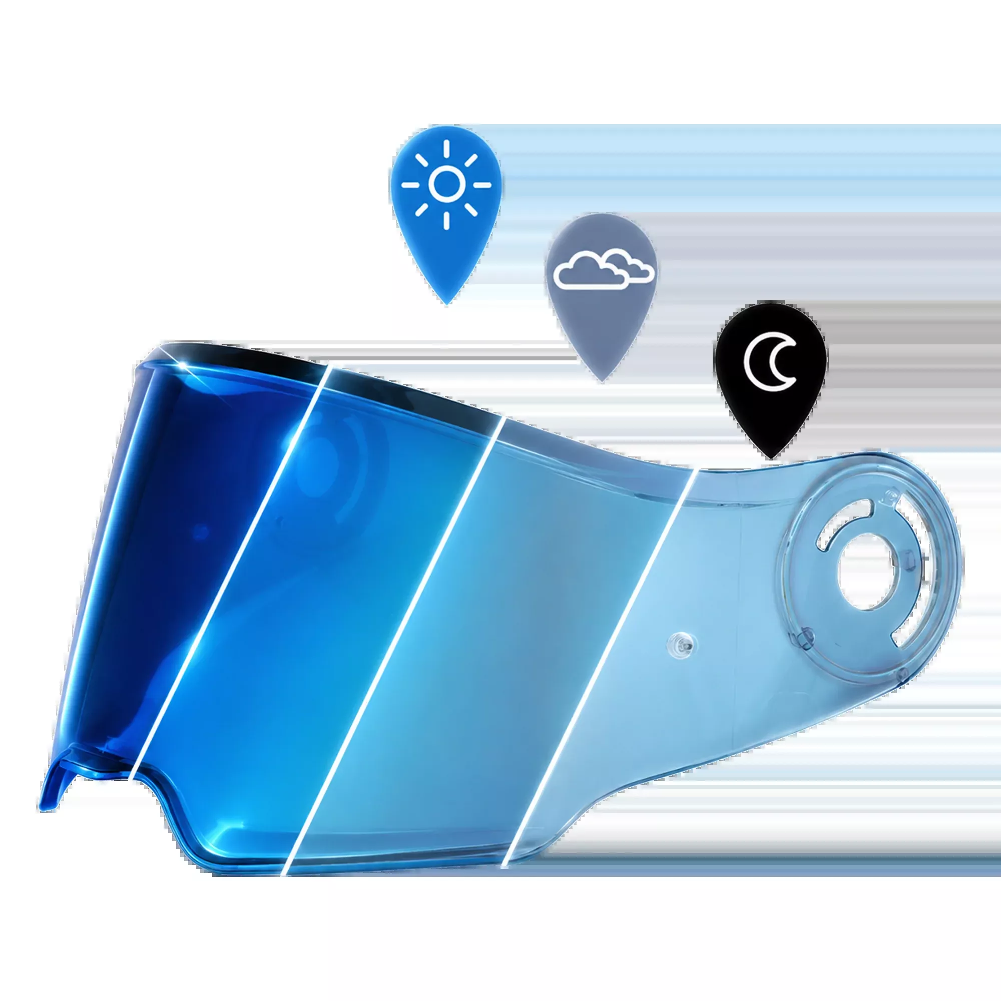 C6 Shield Outer- Photochromic Blue