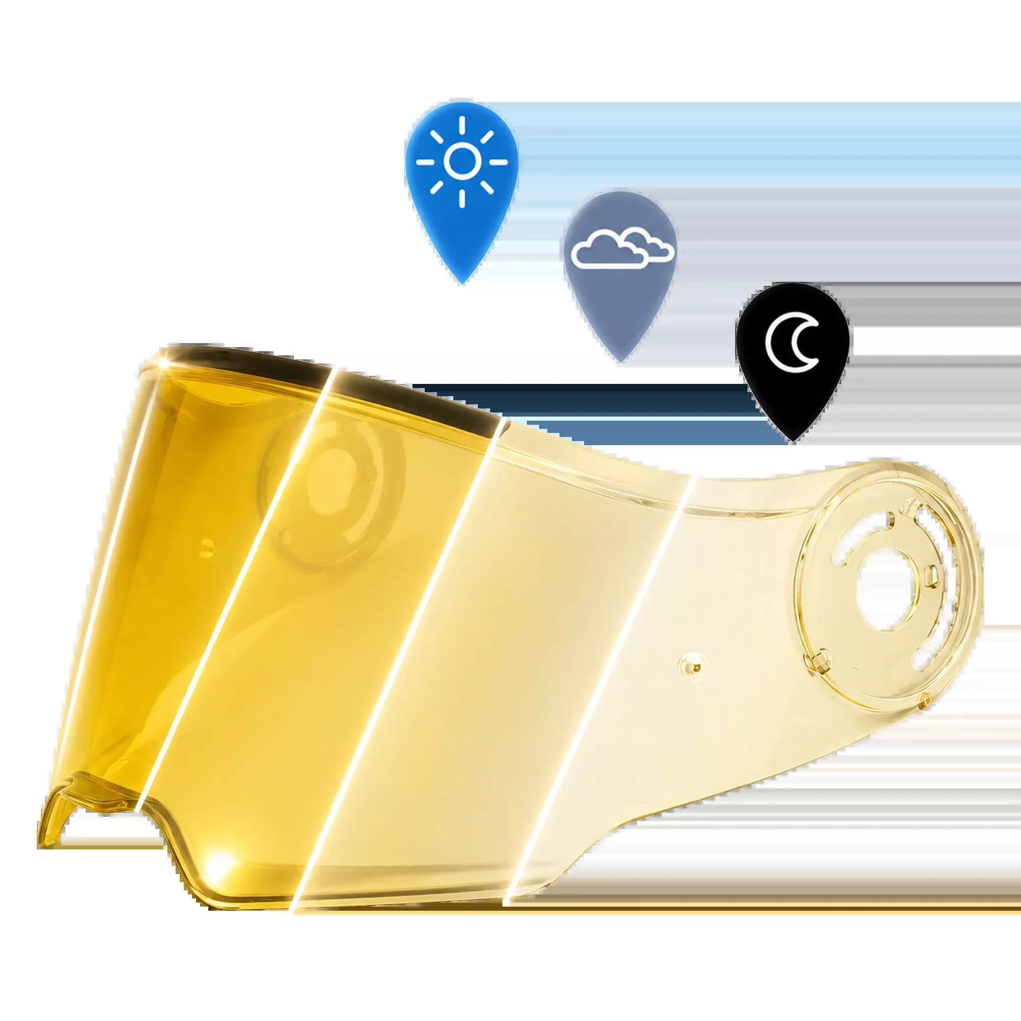 C6 Shield Outer- Photochromic Gold