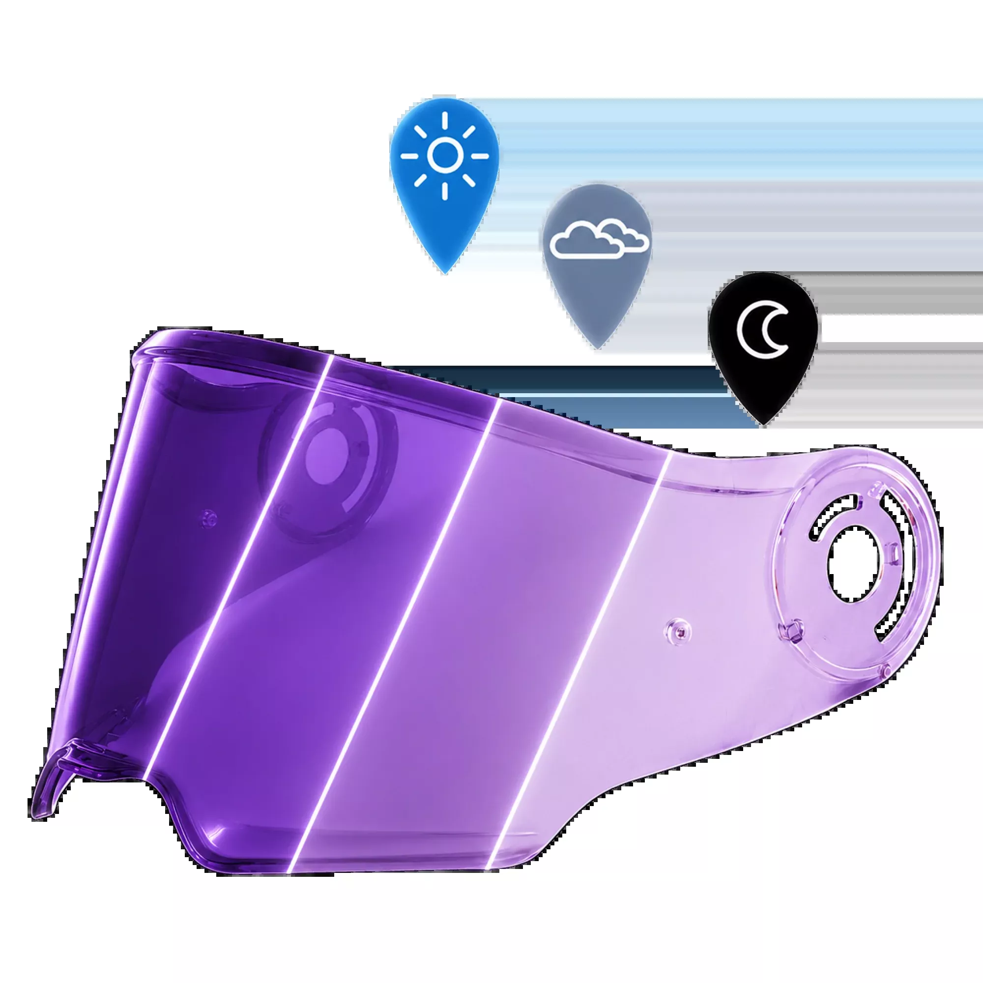 C6 Shield Outer- Photochromic Purple