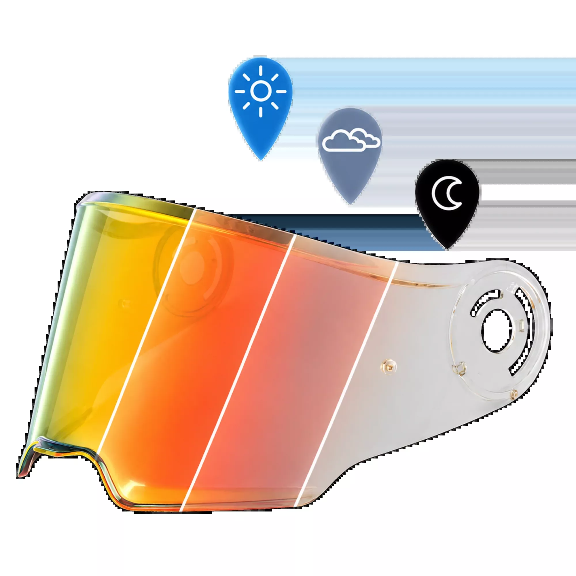 C6 Shield Outer- Photochromic Red