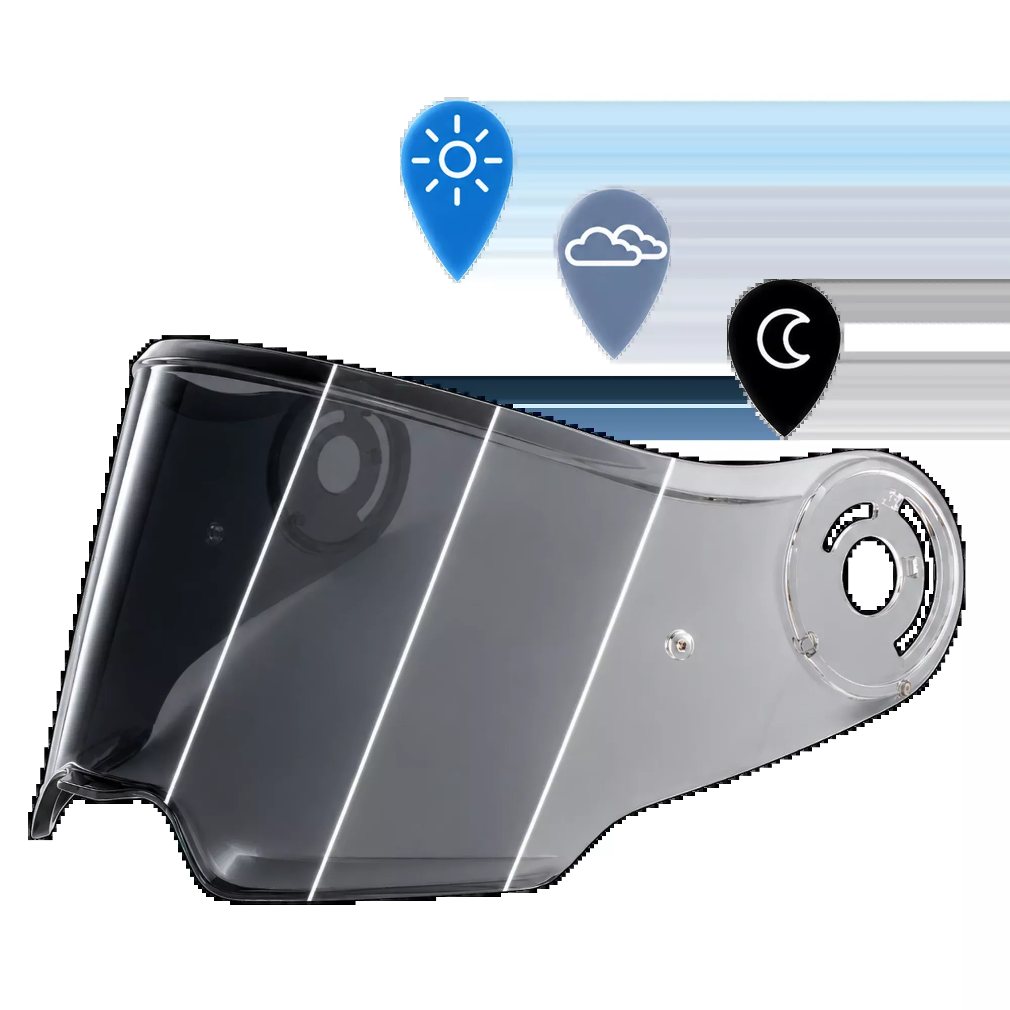 C6 Shield Outer- Photochromic Smoke