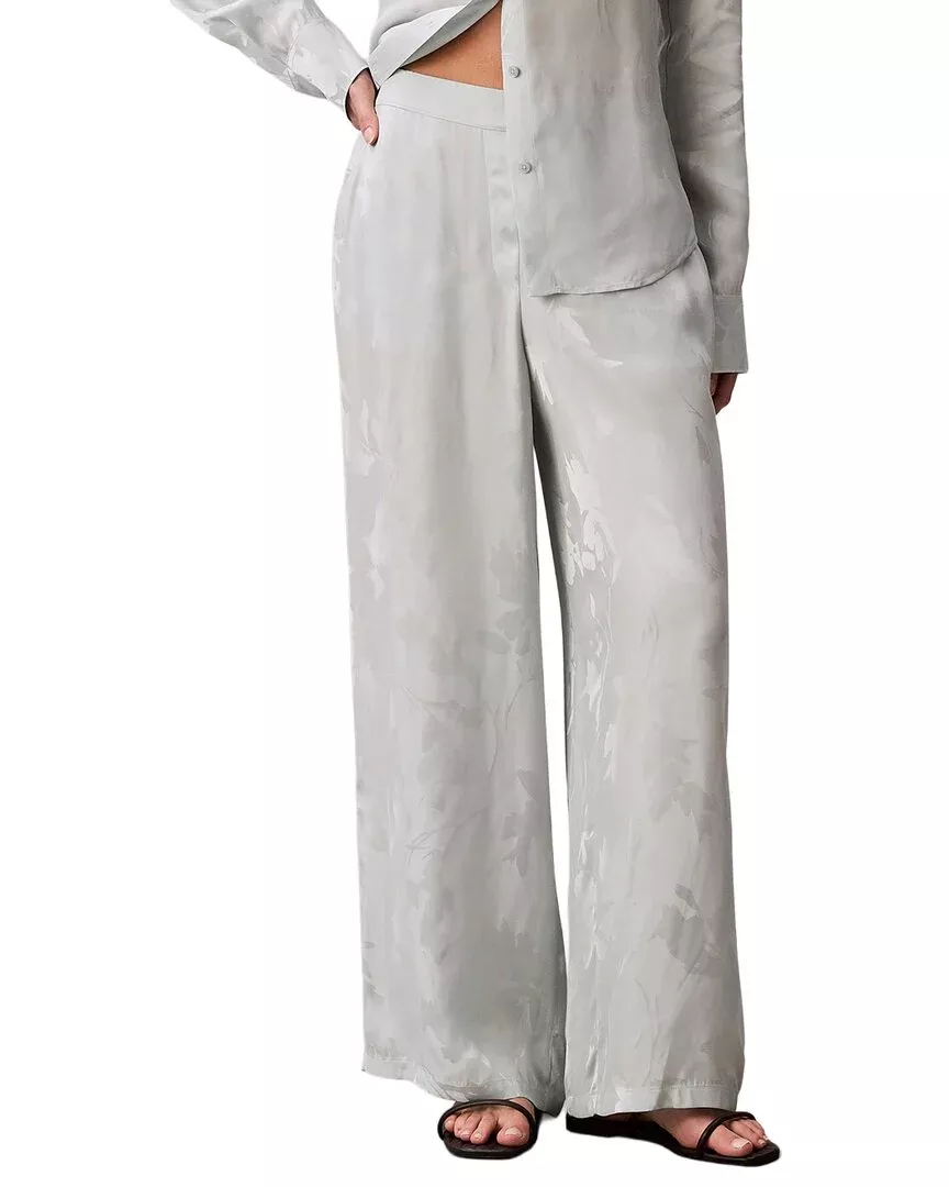 Calvin Klein Jacquard Elastic Back Pant