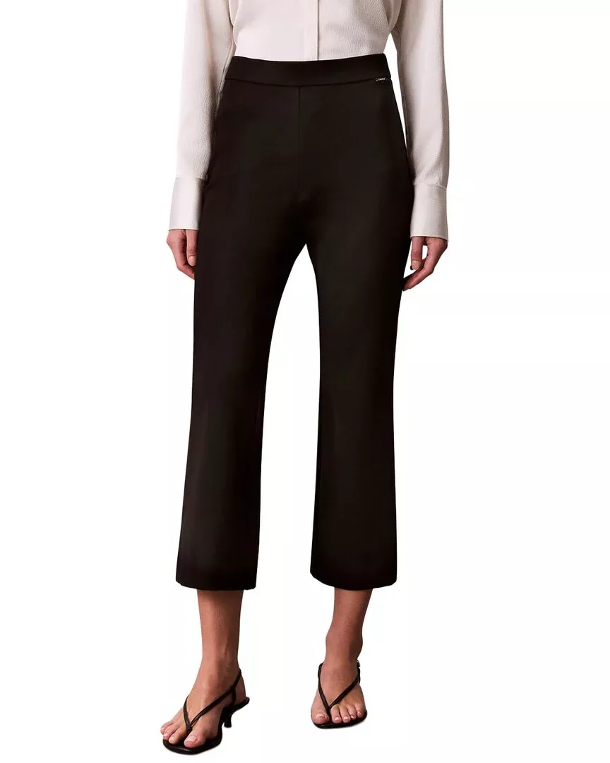 Calvin Klein Ponte Crop Flared Pant