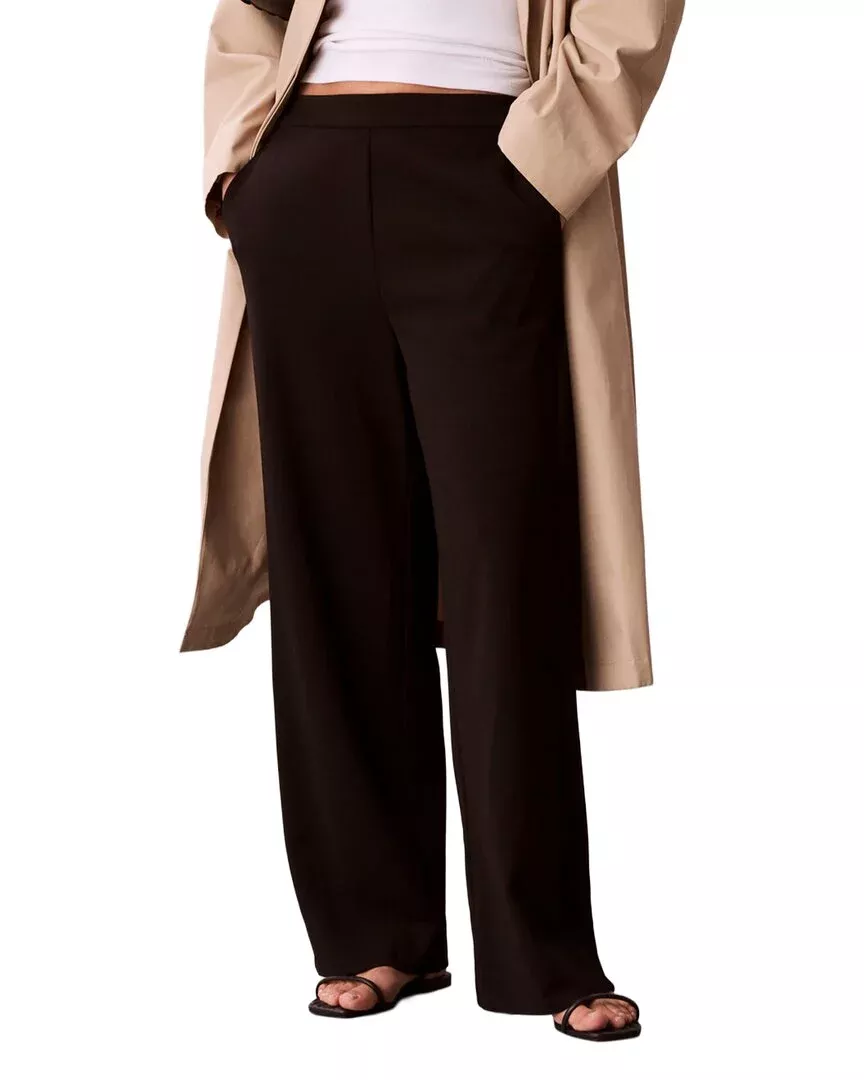 Calvin Klein Stretch Crepe Travel Pant