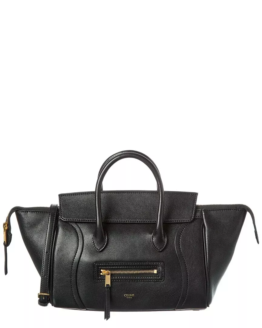 Celine Leather Tote Bag