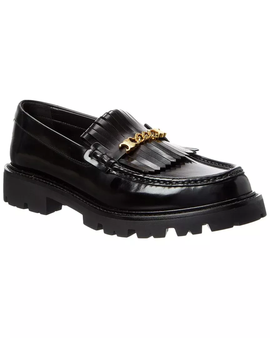 Celine Tess Leather Loafer