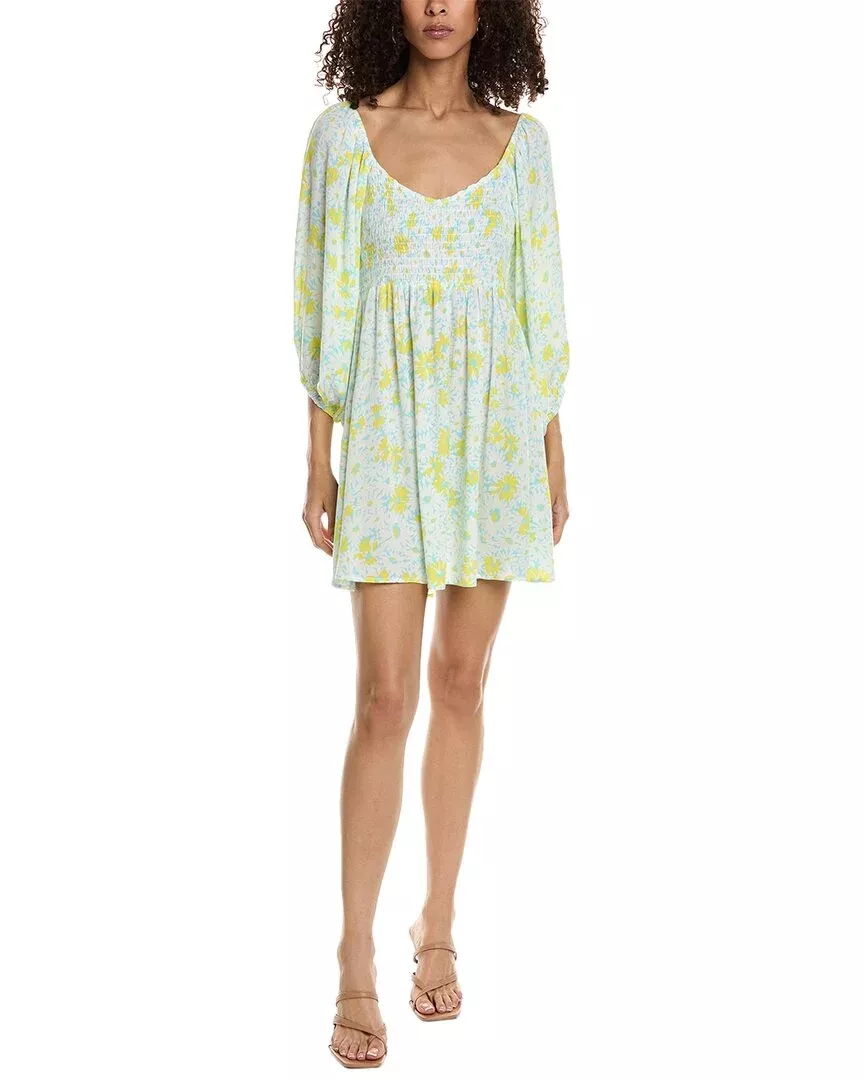 Chaser Puff Sleeve Mini Dress