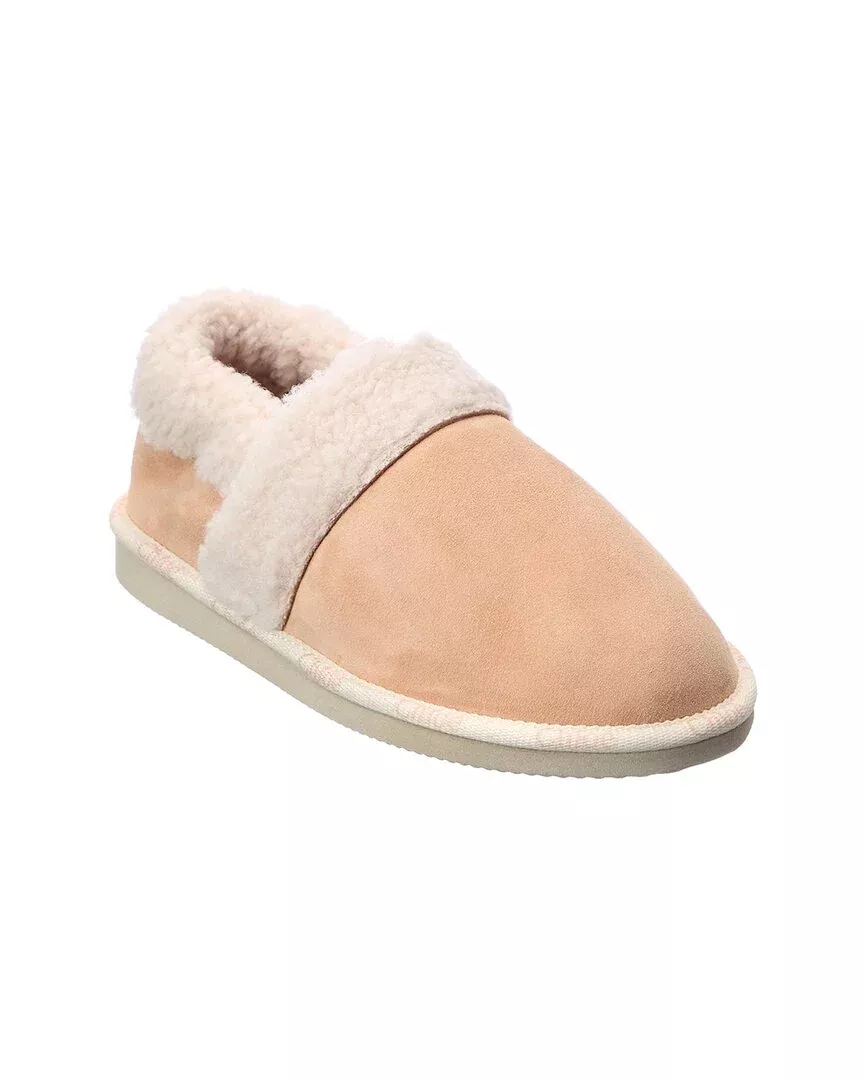 Chloé Suede & Shearling Slipper