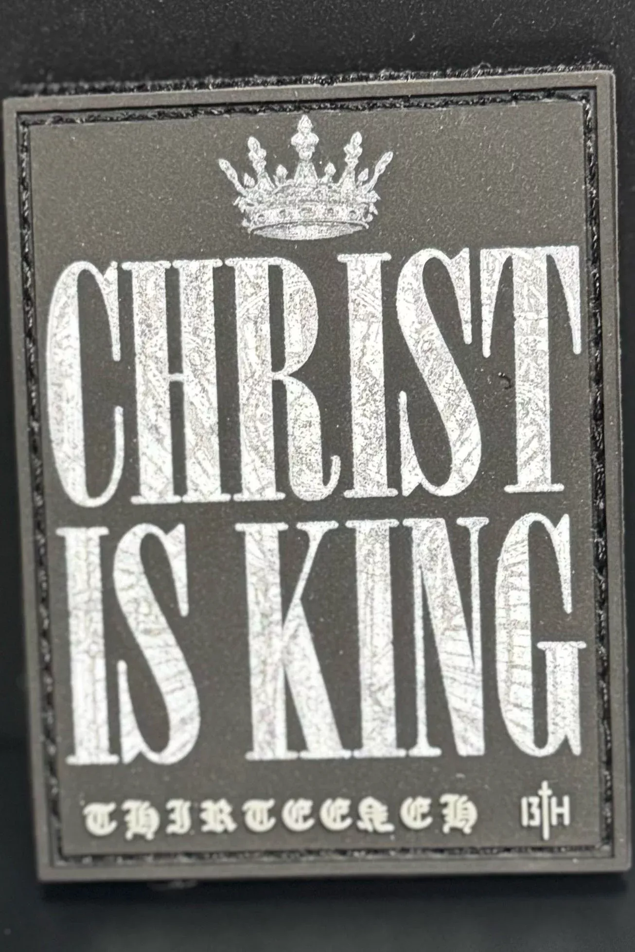 Christ is King PVC Patch