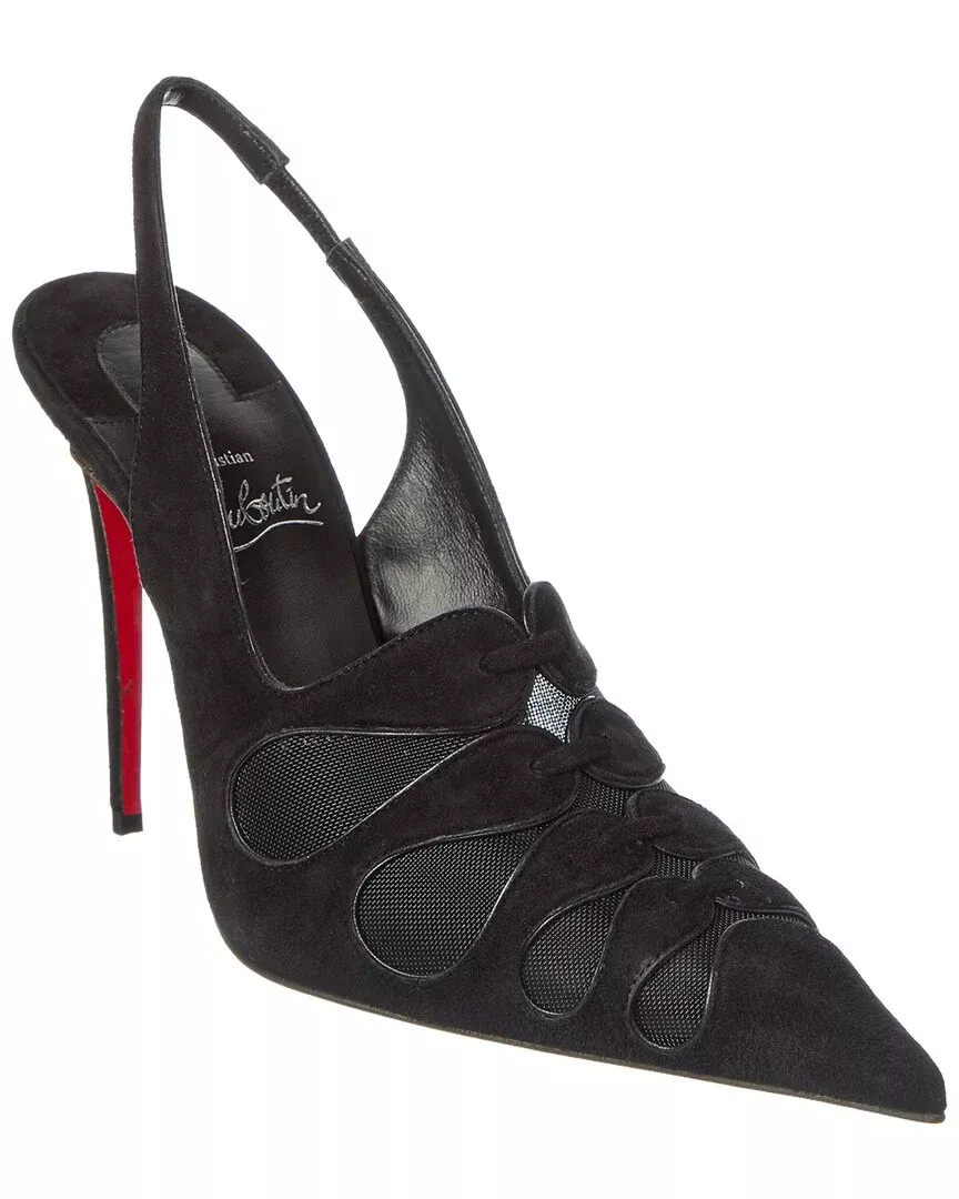 Christian Louboutin Circus Max 100 Suede Pump