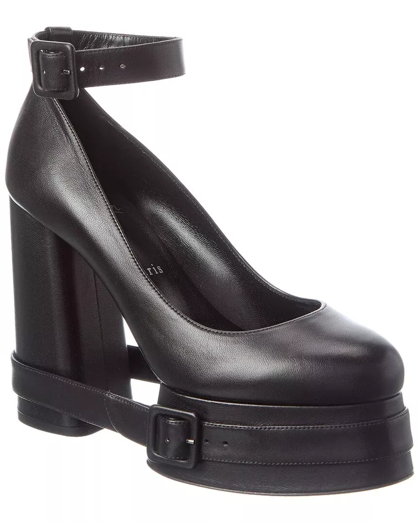 Christian Louboutin Yazefir Strap 127 Leather Pump