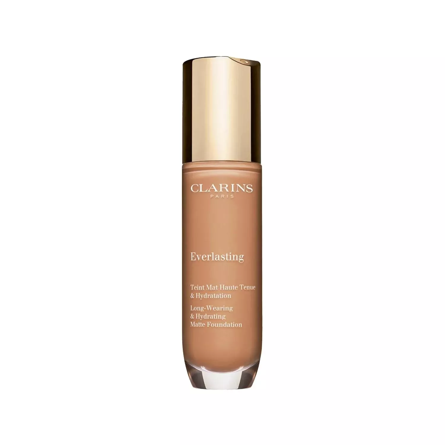 Clarins Everlasting 112.5W: Moisturizing Matte Liquid Foundation - Long Lasting Coverage, Shine Control, and Hydration (30 ml)