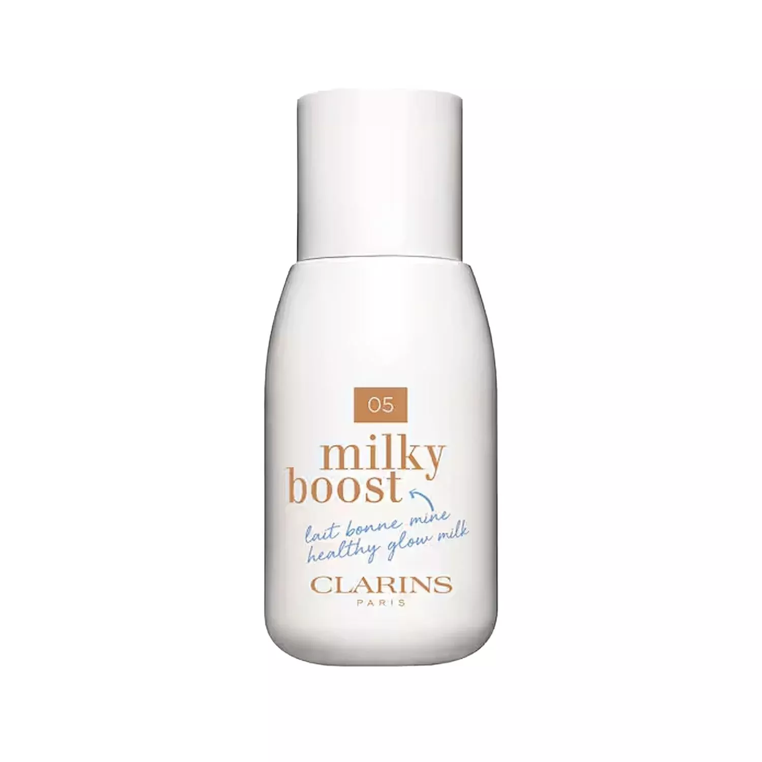 Clarins Milky Boost Cream BB 05 (50ml): Light Coverage, Moisturizing, & Evens Skin Tone for a Natural, Radiant Complexion