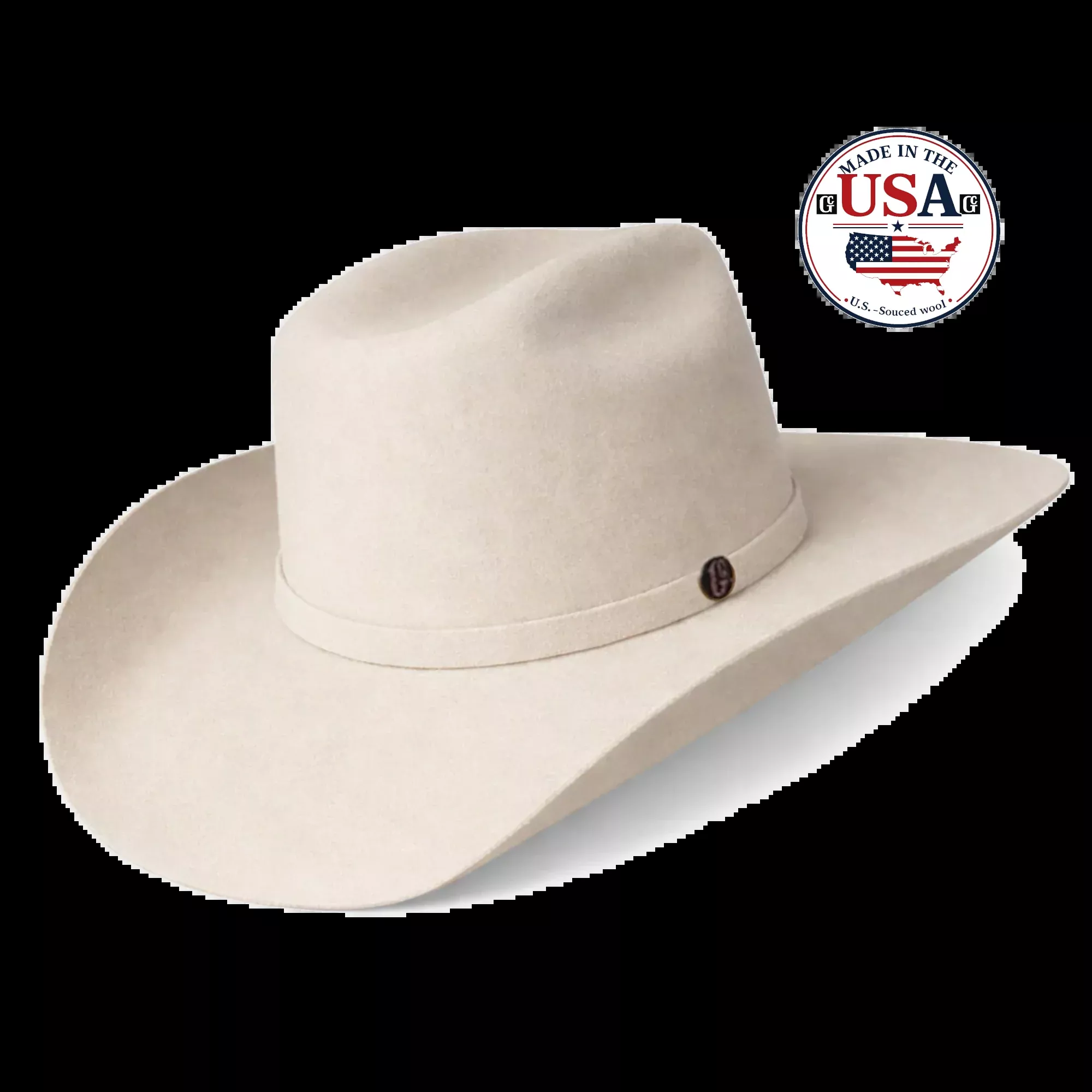 CODY SILVER BELLY 5X WOOL USA