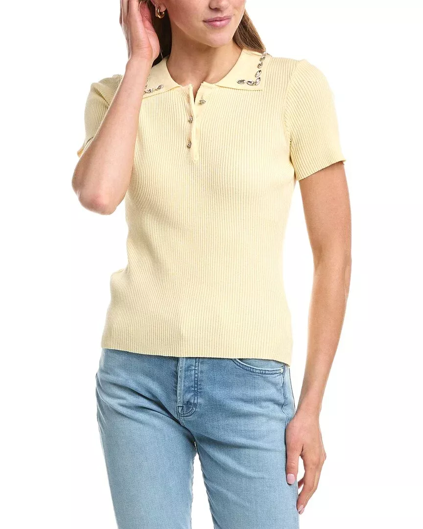 Colette Rose Ribbed Top