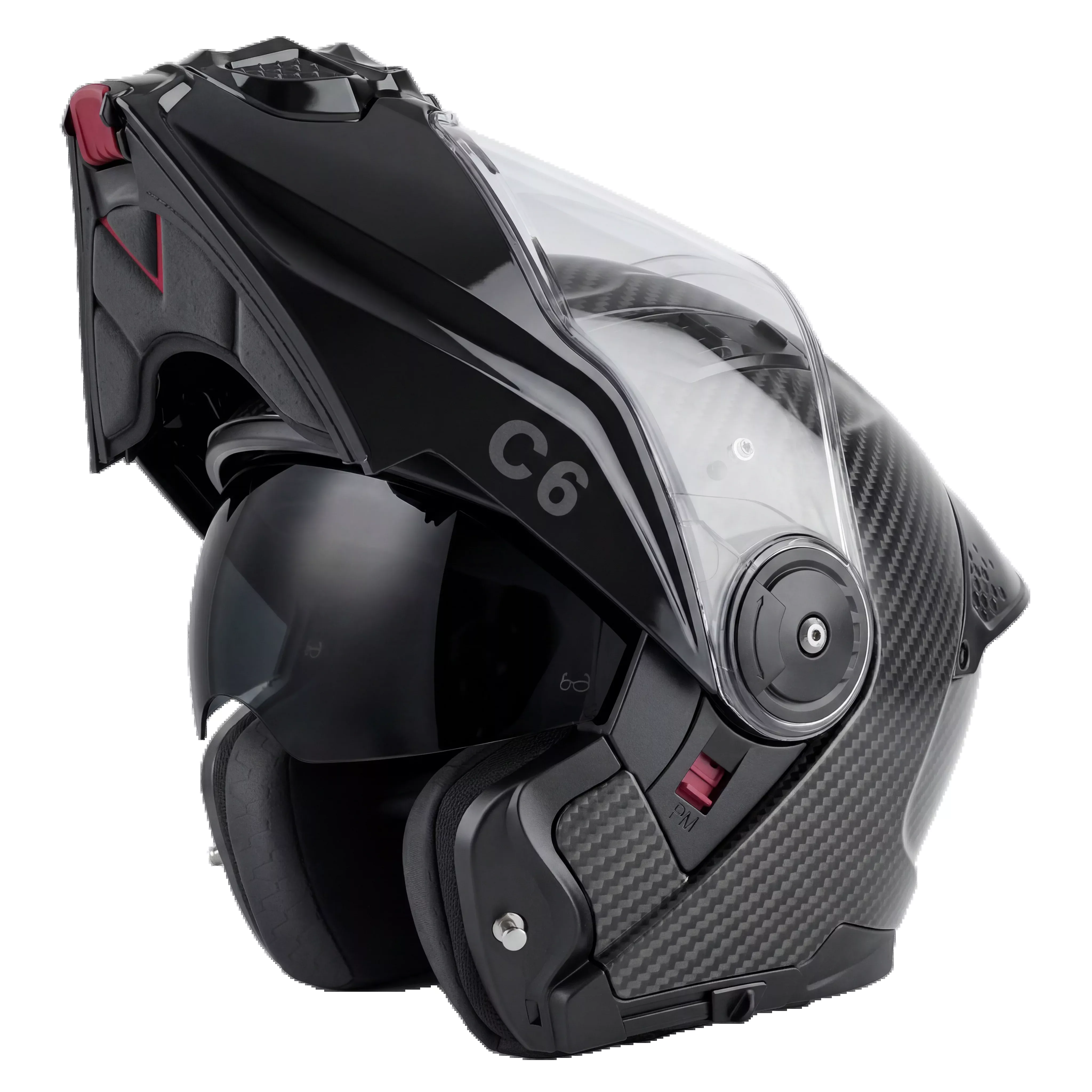 D.O.T. & ECE Daytona C6- Grey Carbon Fiber