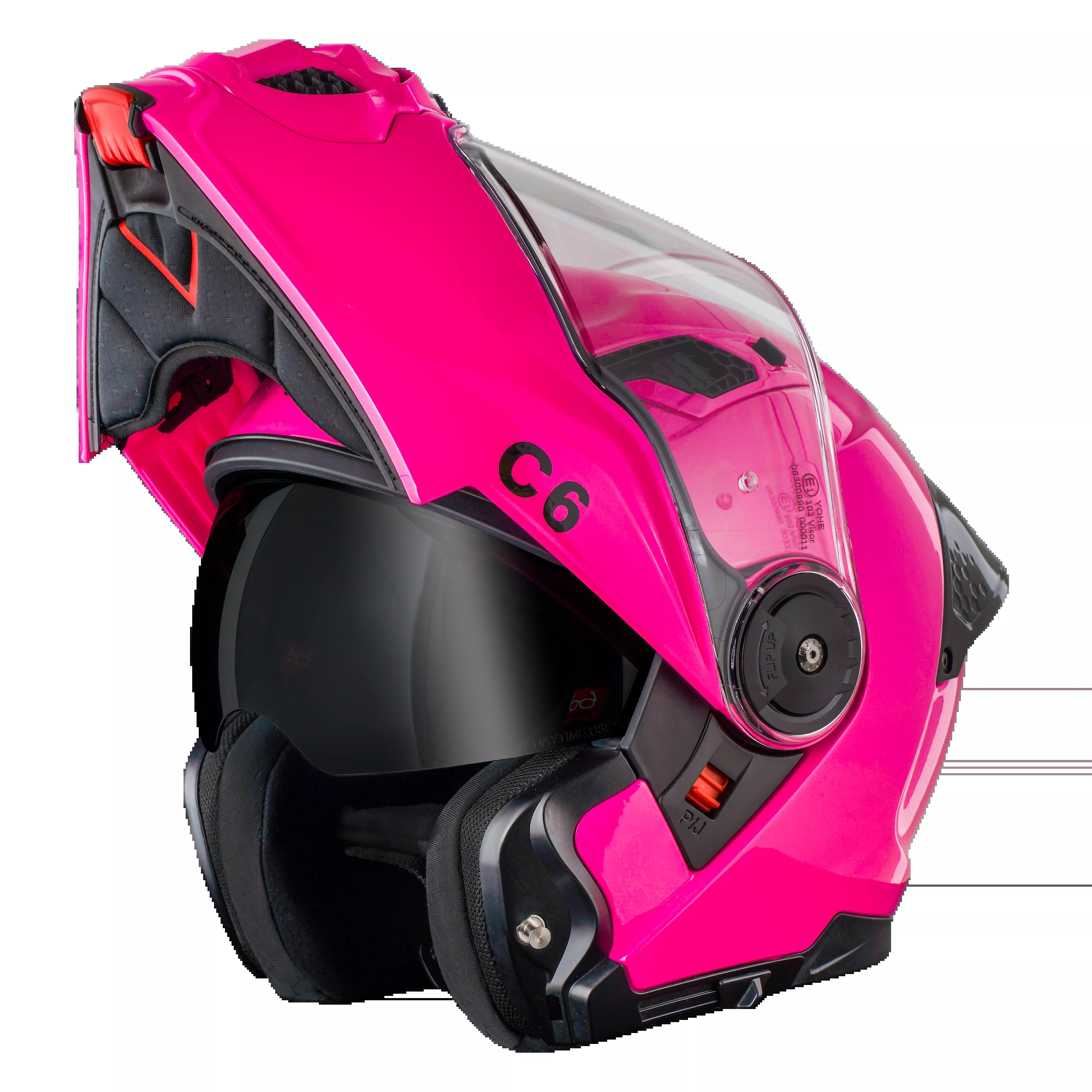 D.O.T. & ECE Daytona C6- Hi-Gloss Pink