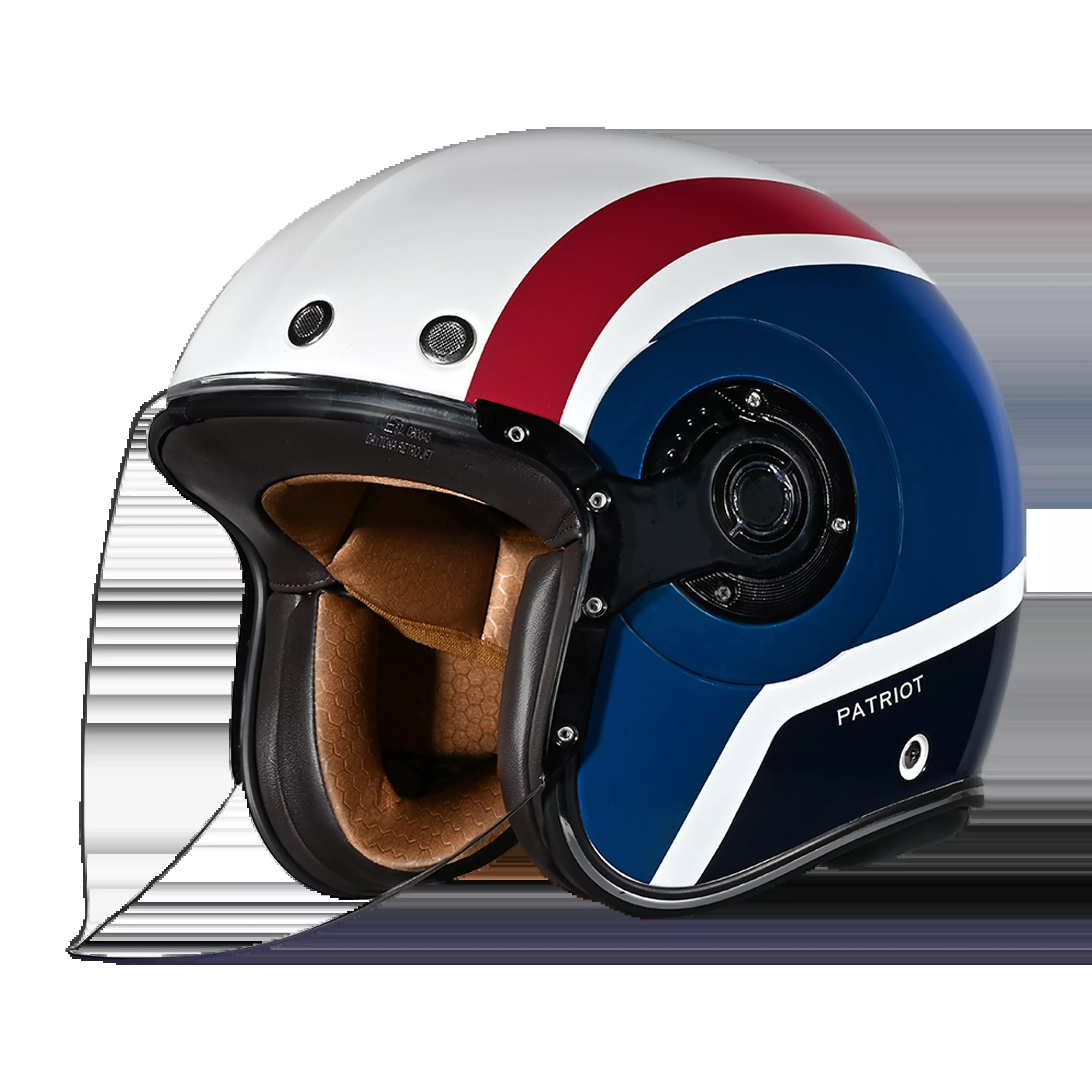 D.O.T. & ECE Daytona Retro Jet- W/ Patriot
