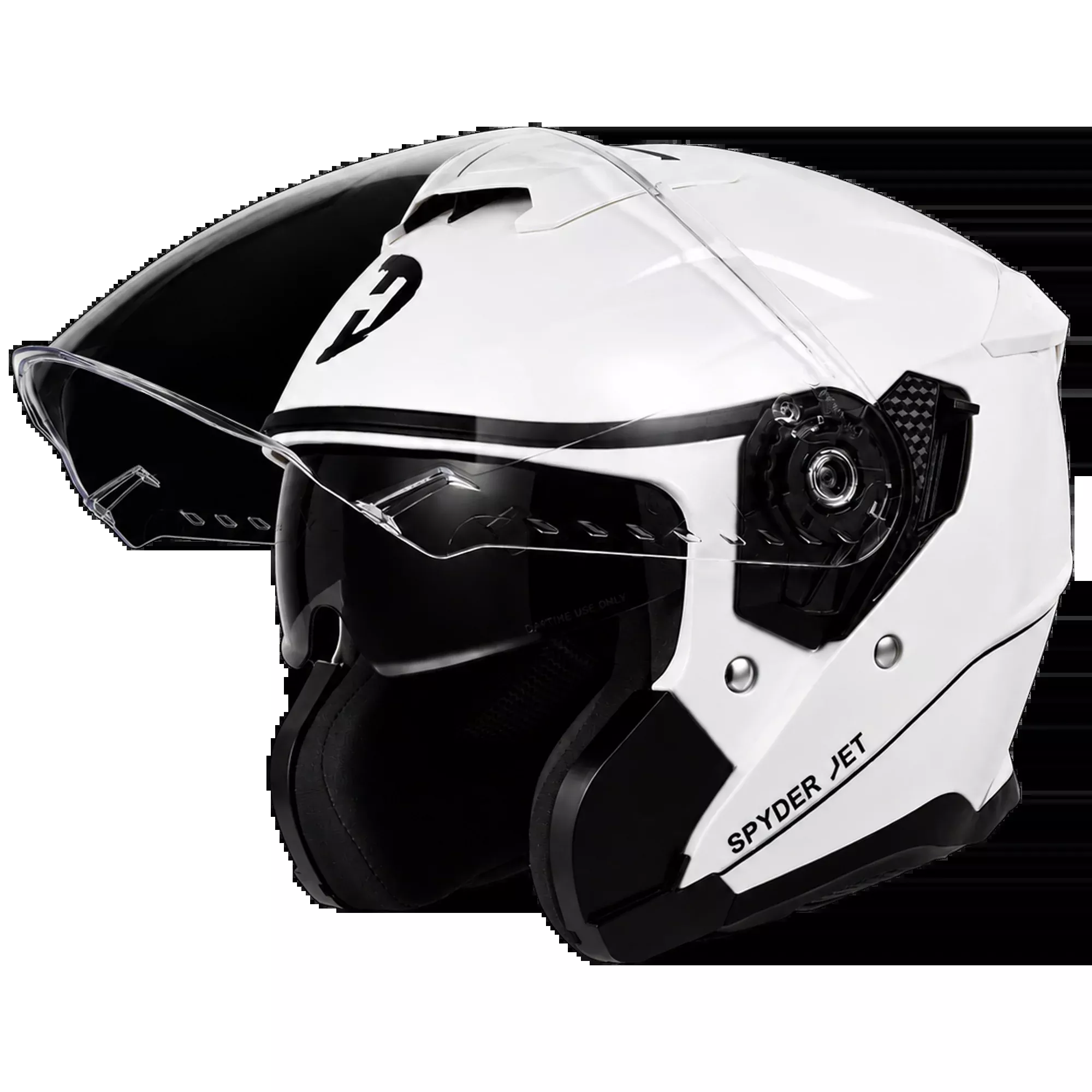 D.O.T. & ECE Daytona Spyder Jet- Hi-Gloss White