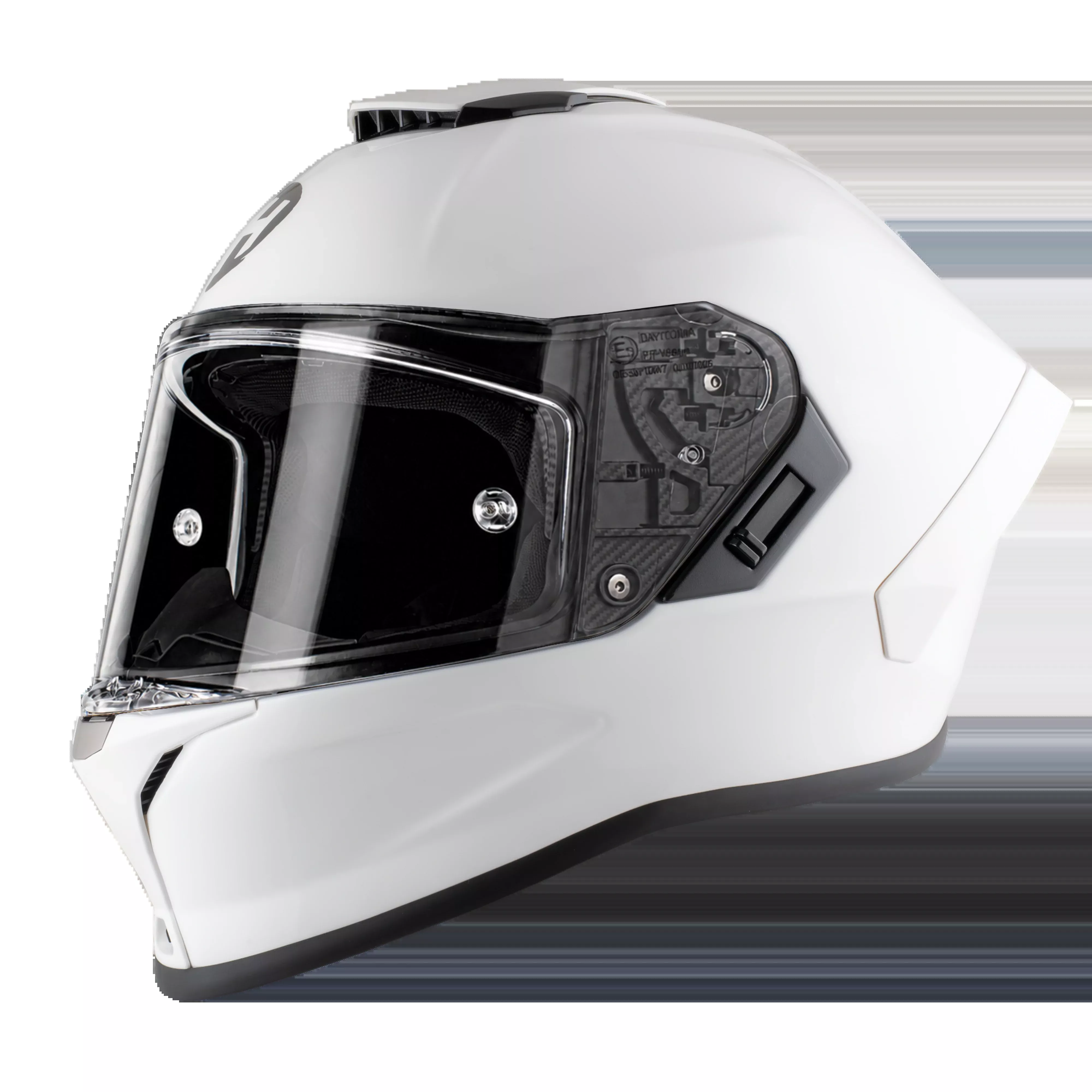D.O.T. & ECE Daytona Viper- Hi-Gloss White