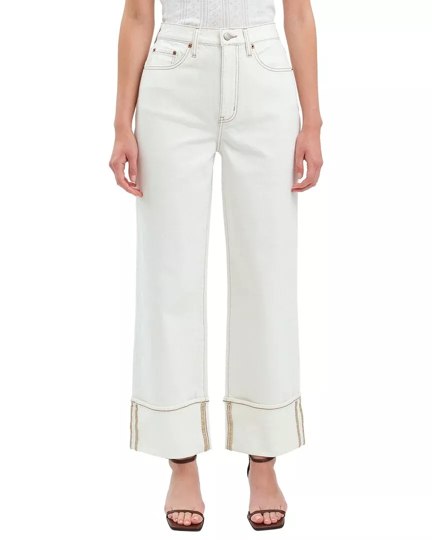 Daze Denim Eastside Vanilla Loose Jean