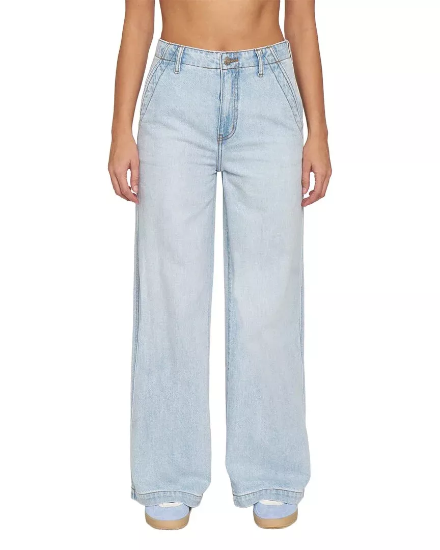 Daze Denim Kickback Hush Palazzo Jean