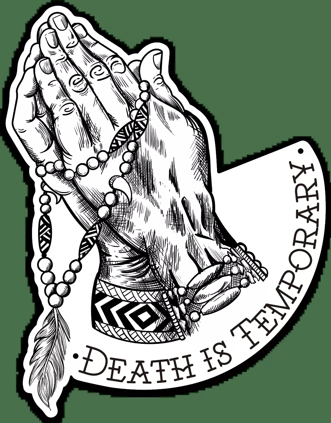 Death is Temporary Decal