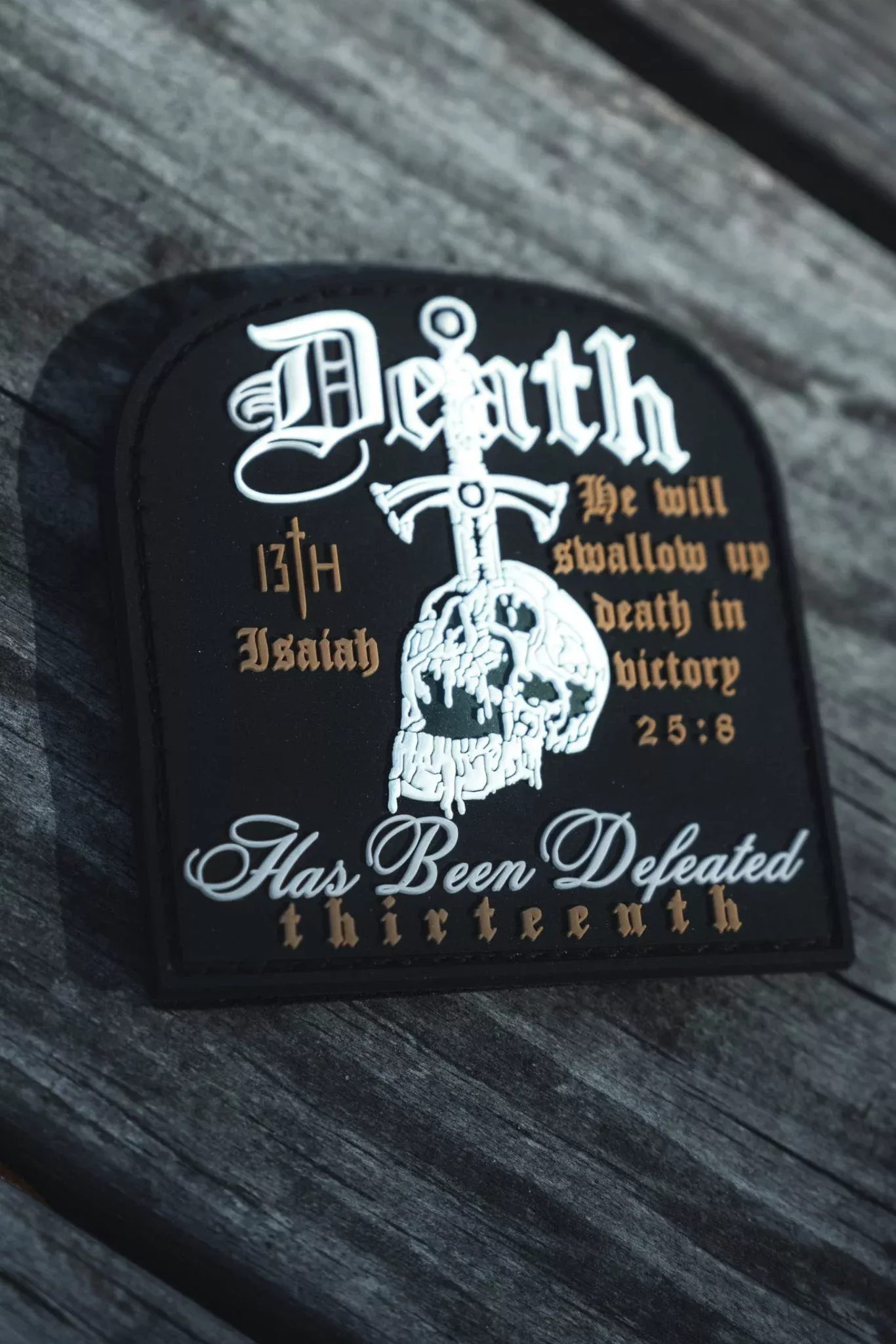 Death's Defeat PVC Patch
