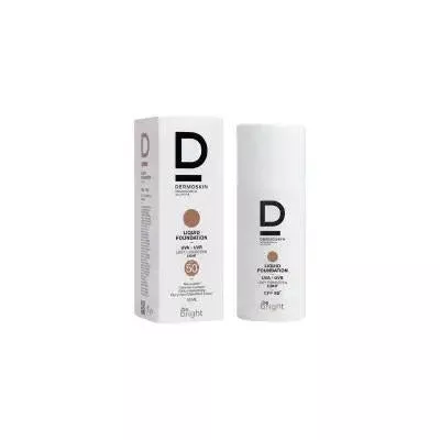Dermoskin Be Bright SPF50+ Liquid Foundation 33ml - Natural Coverage with Sun Protection