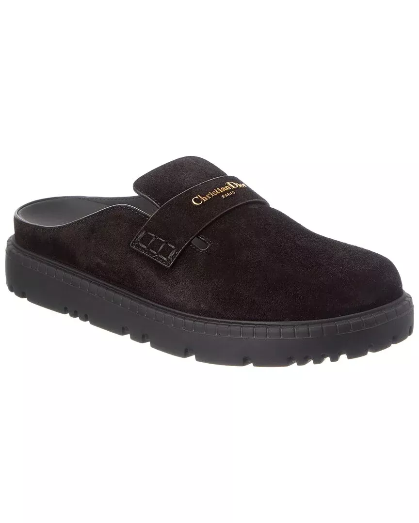 Dior Logo Suede Mule