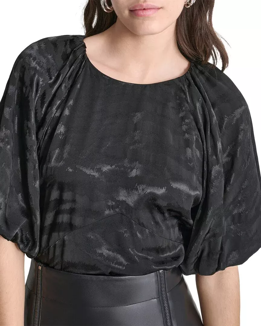 Dkny Bubble Sleeve Top