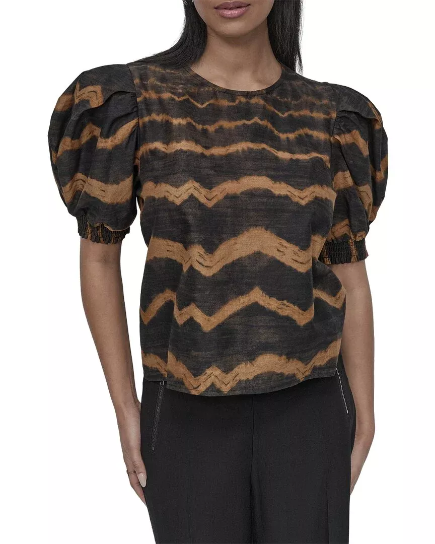 Dkny Puff Sleeve Shirt