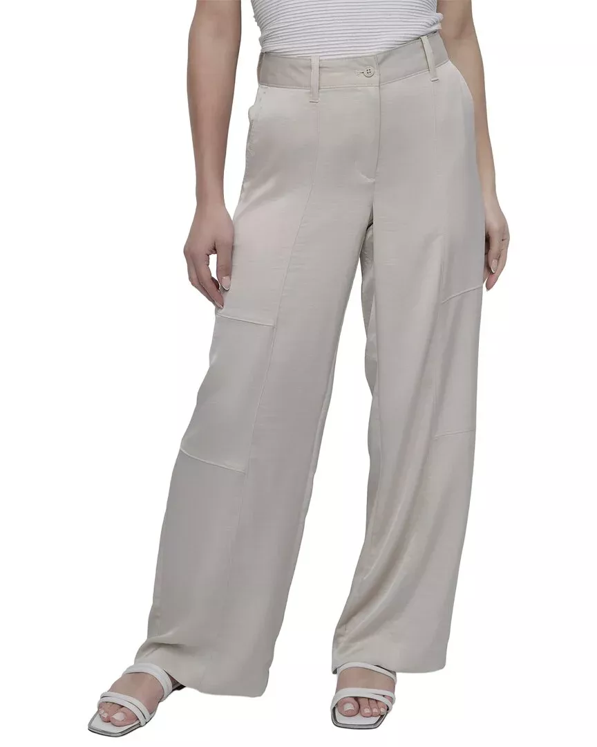 Dkny Wide Leg Relaxed Pant