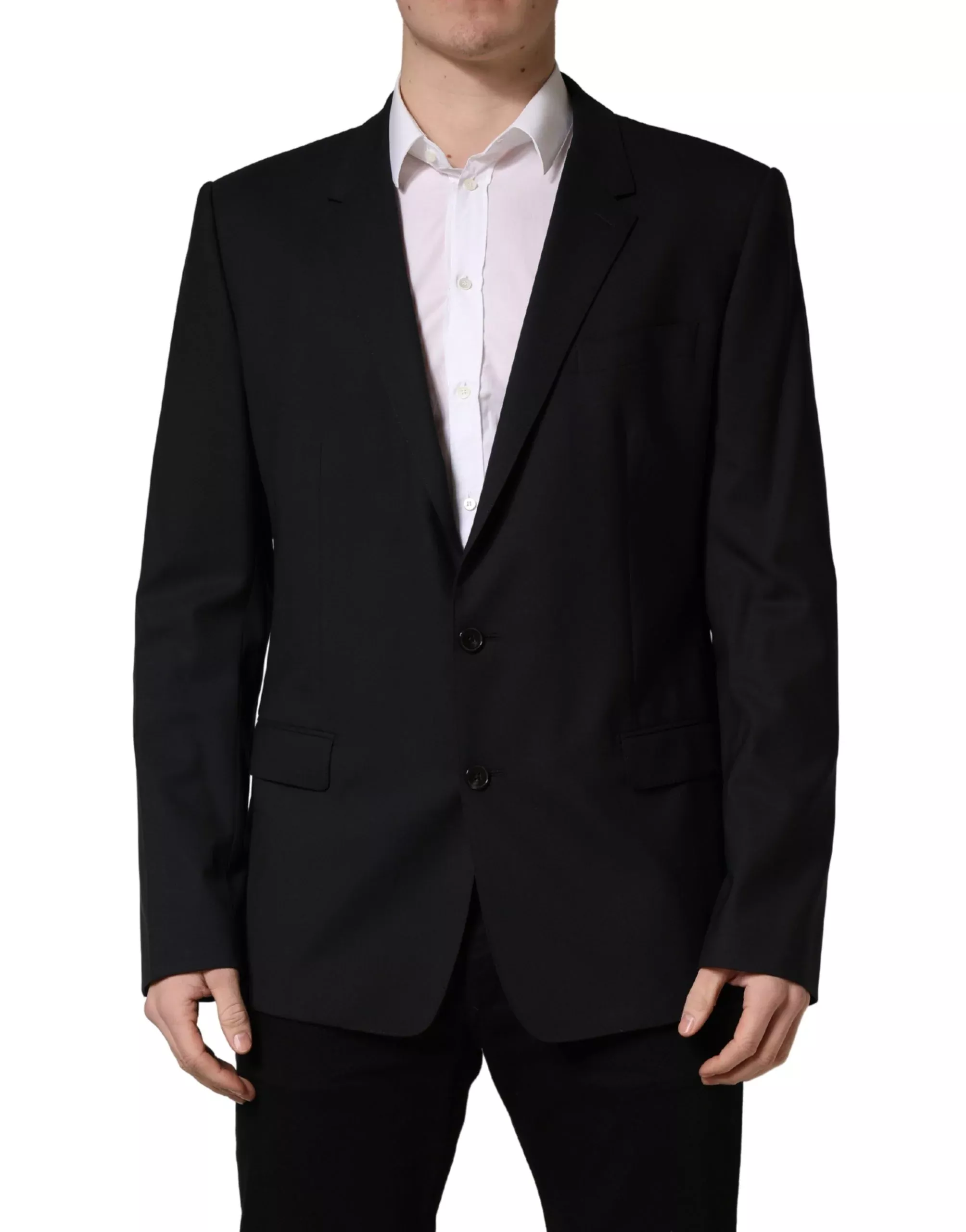 Dolce & Gabbana Blue Single Breasted 2 Button Suit Men's Jacket