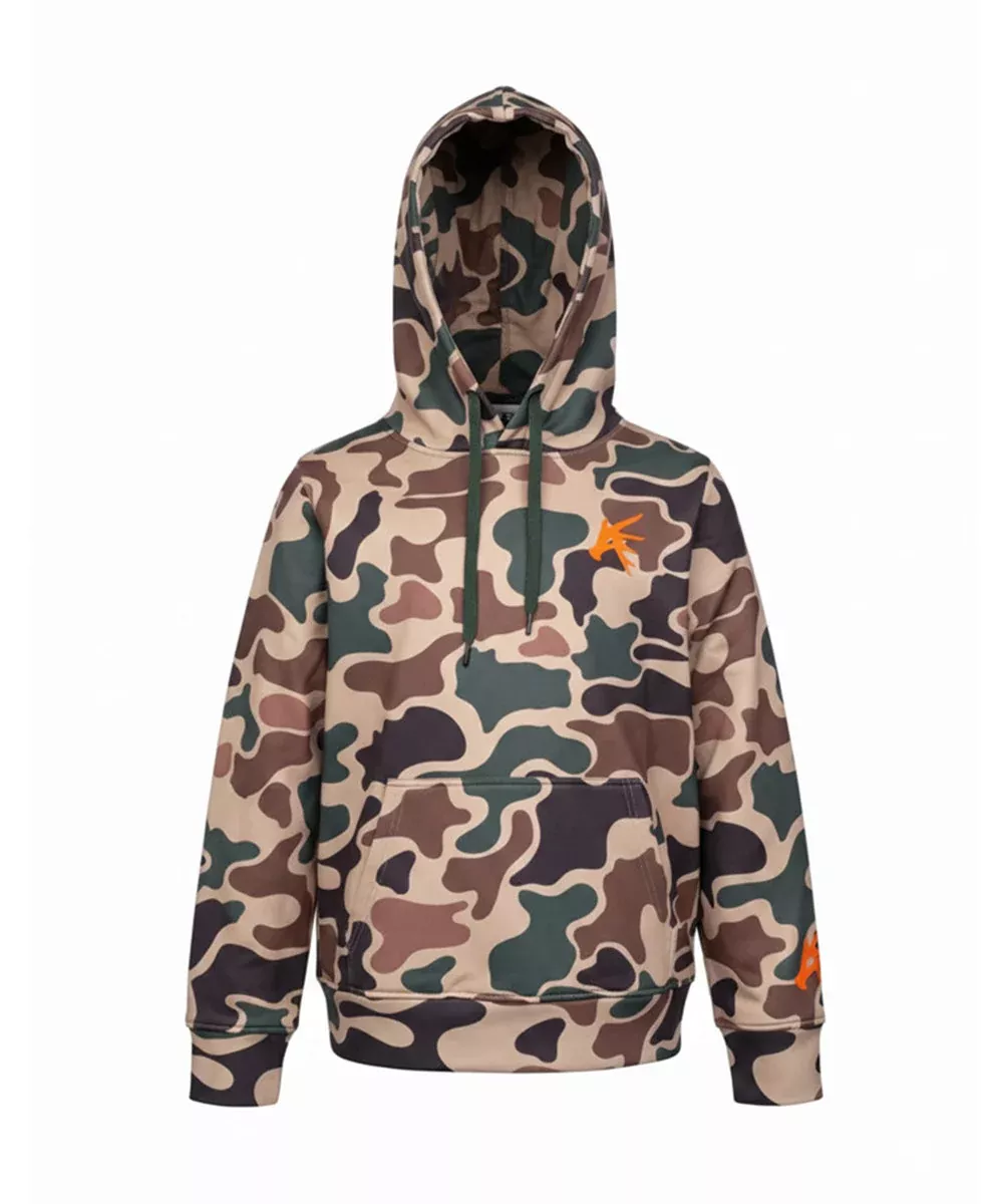 Duck Camo Performance Fleece Hoodie