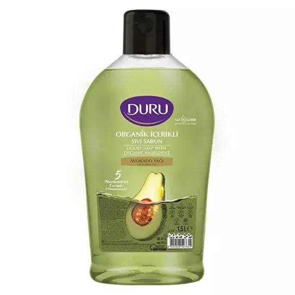 Duru Liquid Hand Soap Avocado 1.5L - Moisturizing & Gentle Hand Care