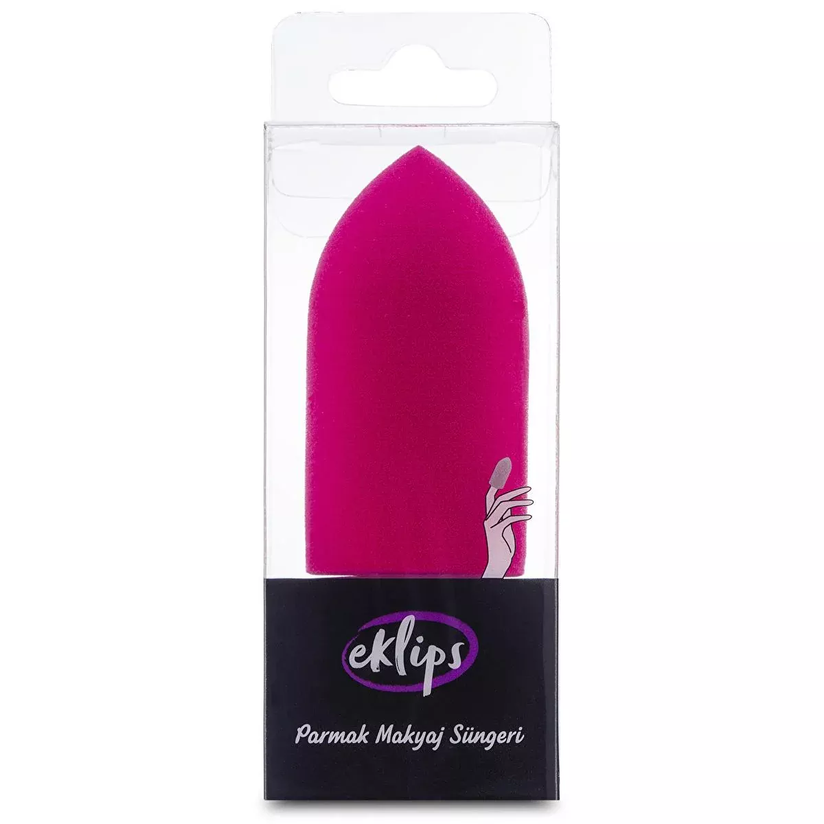 Eklips Finger Makeup Sponge: Precise Liquid & Compact Application, Achieve Flawless Blending with This Ergonomic Makeup Applicator